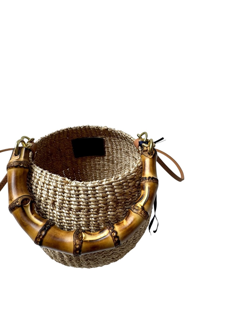 Clare V Pot de Miel ☀️ Tiny Straw Bag, Big Energy - Picture 8 of 15